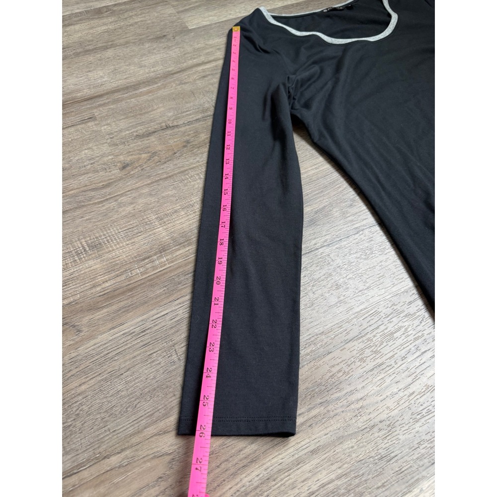 Athleta Carefree Long Sleeve Ruched Dress – Women's XL Black New With Tags - Picture 13 of 13